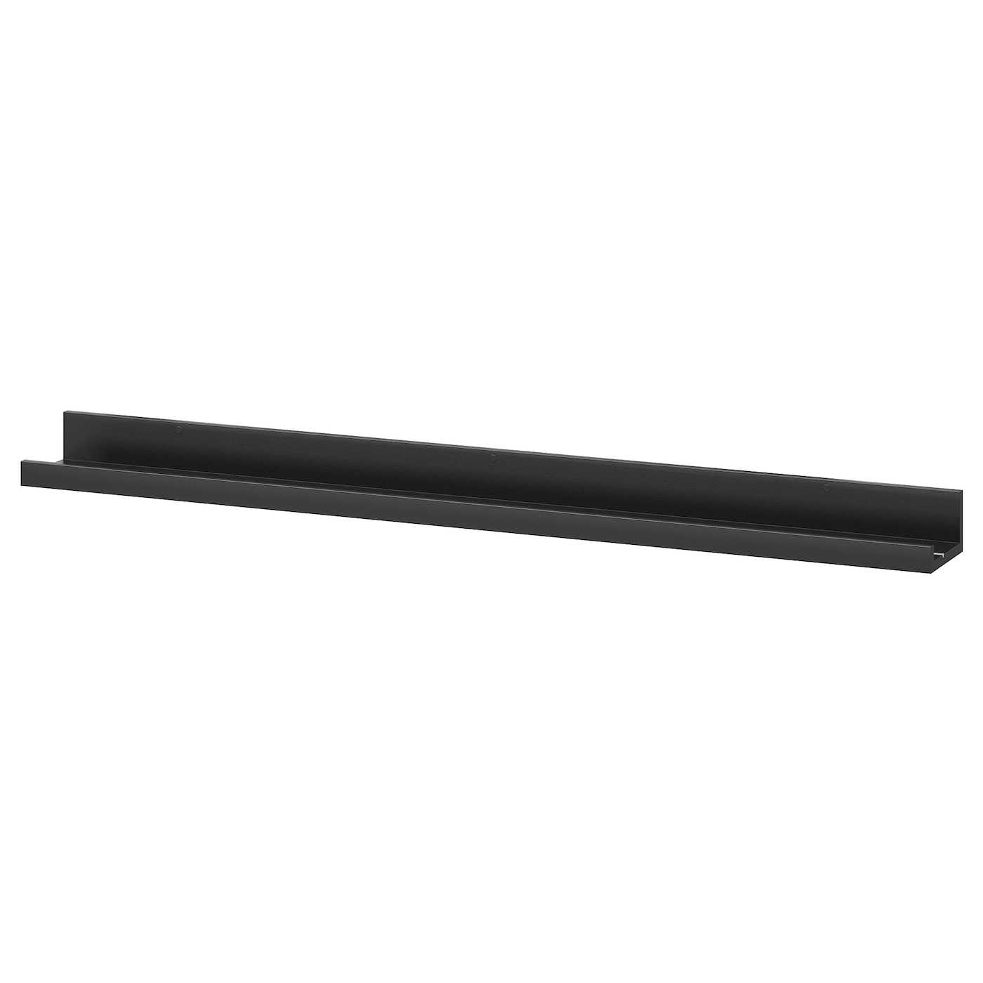 Полка для картин - MOSSLANDA IKEA/ МОССЛЭНДА ИКЕА, 115х12 см, черный
