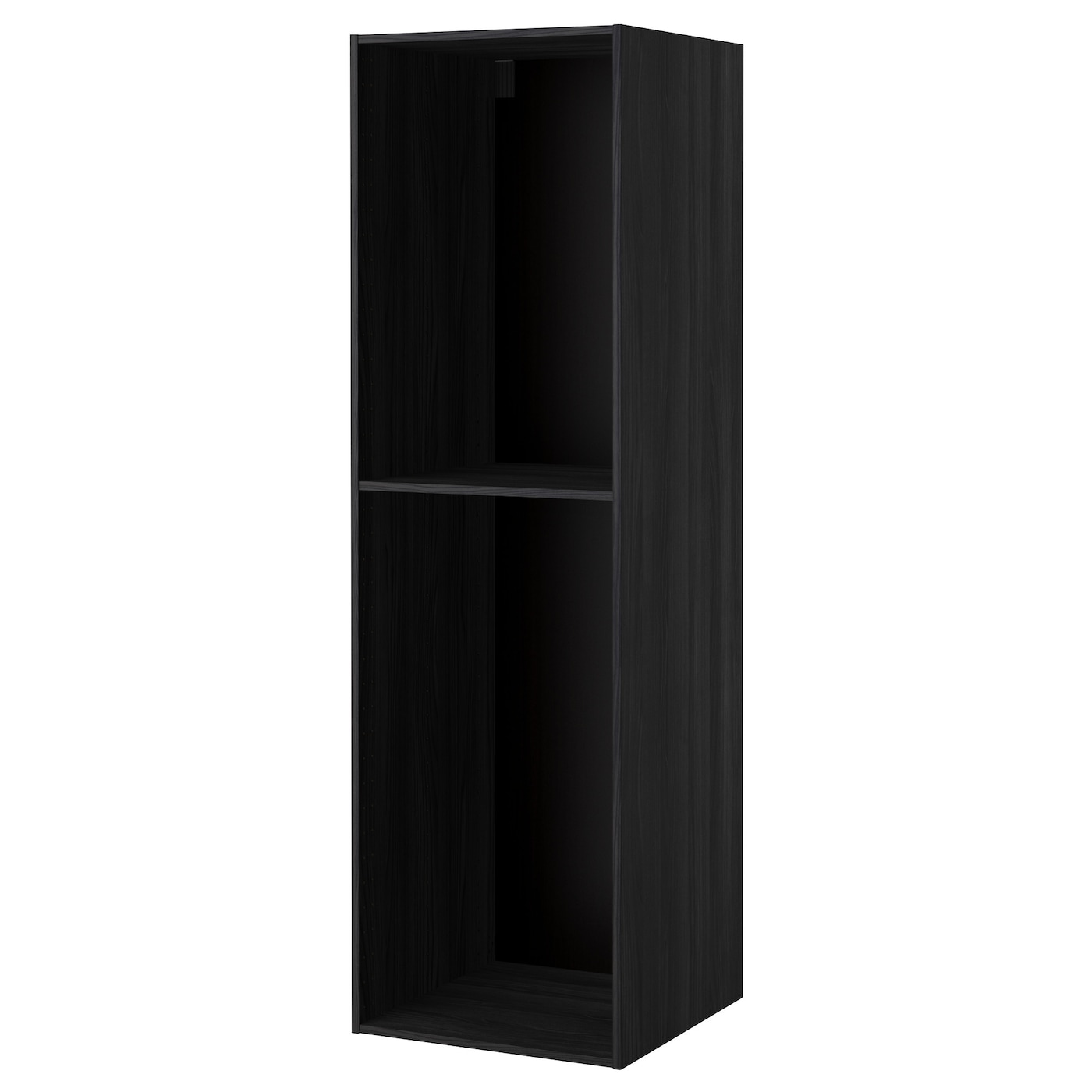 Каркас высокого шкафа - METOD IKEA/МЕТОД ИКЕА, 200х60 см, черный