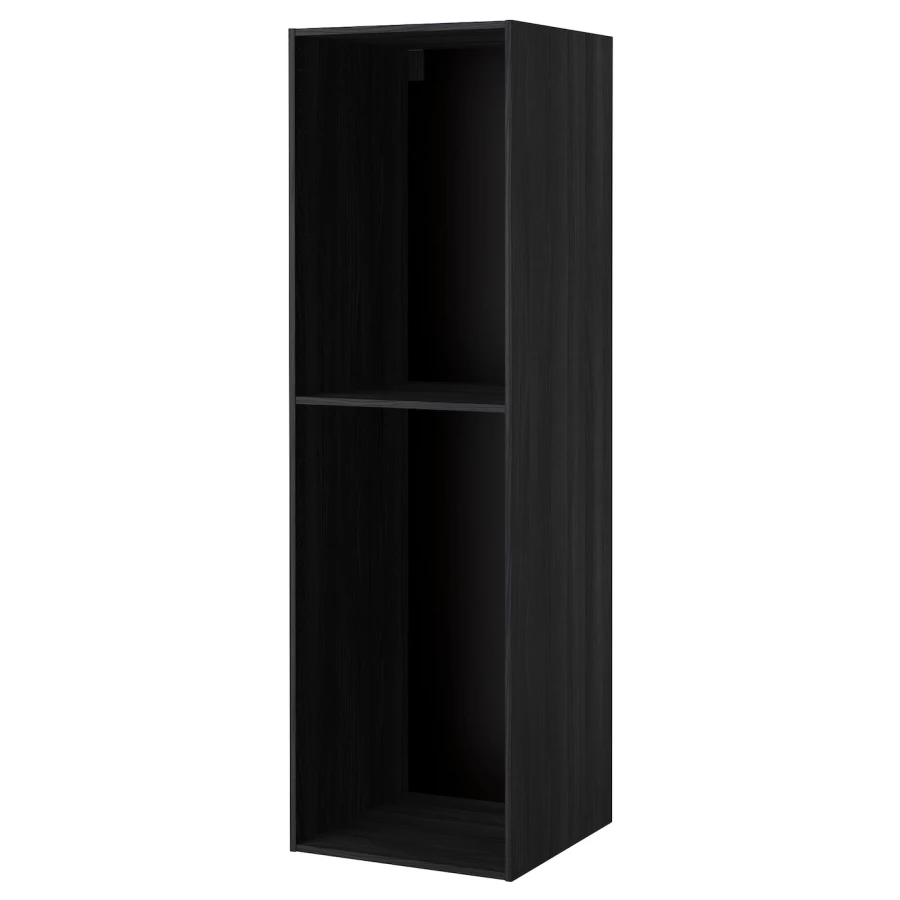 Каркас высокого шкафа - METOD IKEA/МЕТОД ИКЕА, 200х60 см, черный (изображение №1)