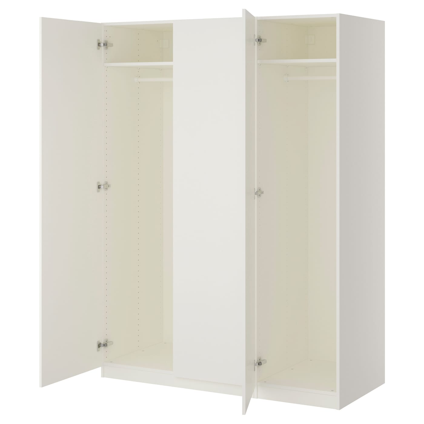 Шкаф - IKEA PAX/FORSAND/ПАКС/ФОРСАНД ИКЕА, 60х150х201,2 см, белый