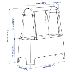 Второе фото. ASPAREN Кашпо с крышкой ИКЕА