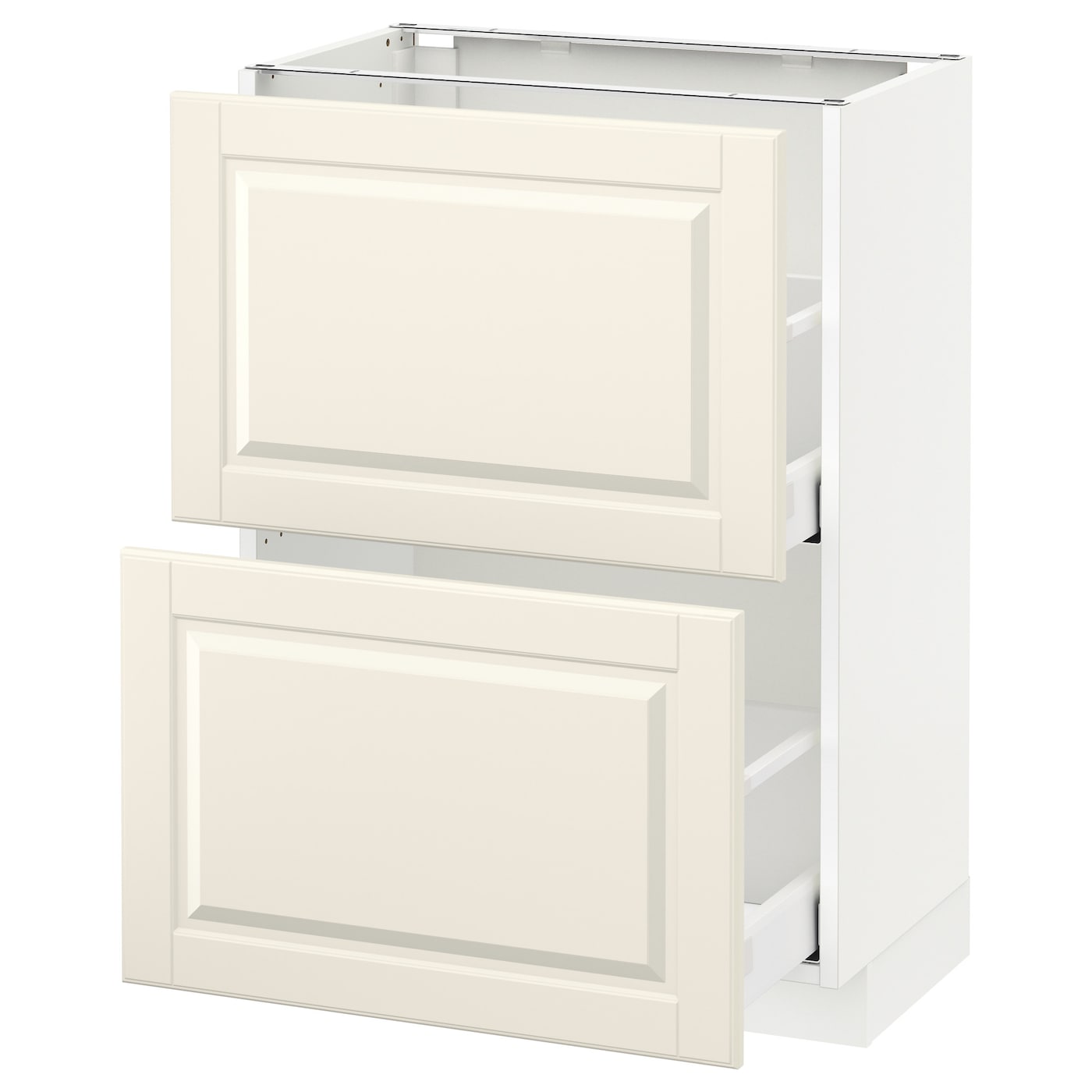 Напольный кухонный шкаф  - IKEA METOD MAXIMERA, 88x39,5x60см, белый/светло-бежевый, МЕТОД МАКСИМЕРА ИКЕА