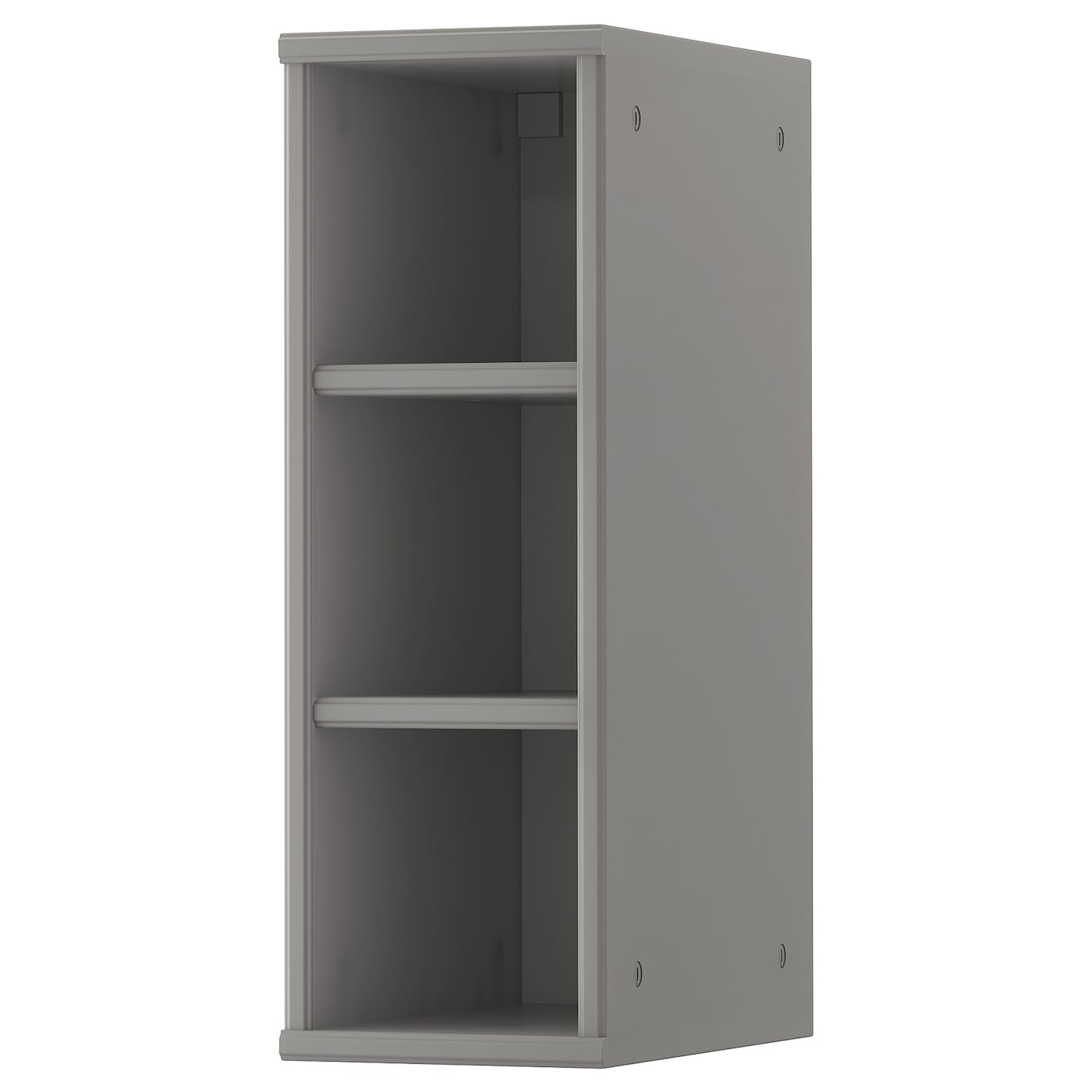 Открытый шкаф - TORNVIKEN IKEA/ ТОРНВИКЕН  ИКЕА, 60х20 см, серый
