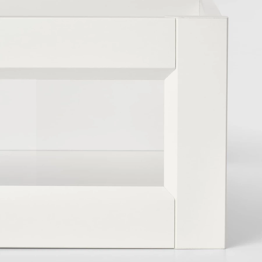 Ящик с фронтальной панелью - IKEA KOMPLEMENT, 50x58 см, белый КОМПЛИМЕНТ ИКЕА (изображение №3)
