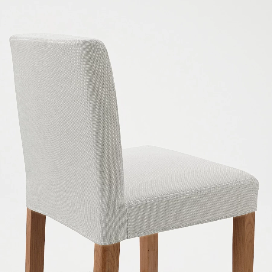 Барный стул со спинкой - BERGMUND IKEA/БЕРГМУНД ИКЕА, 97х45х48 см, белый (изображение №4)