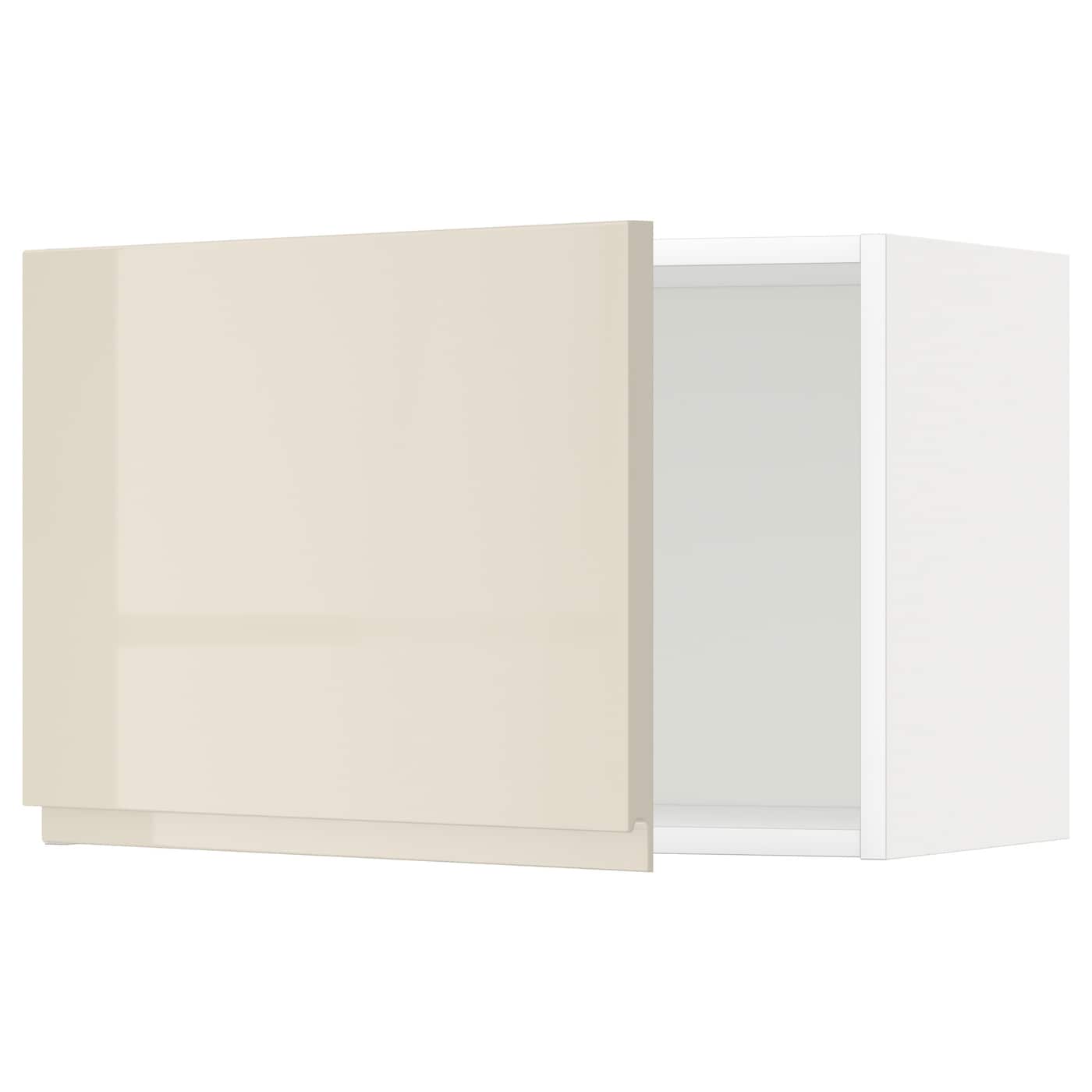 METOD Навесной шкаф - METOD IKEA/ МЕТОД ИКЕА, 40х60 см, белый/бежевый