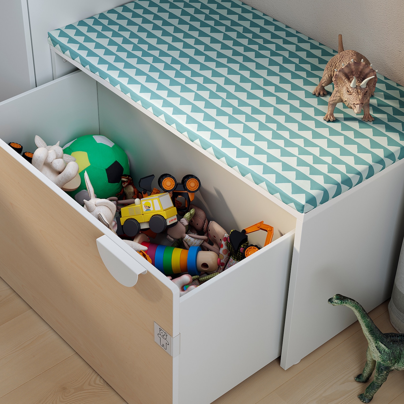 Ikea smastad store toy box