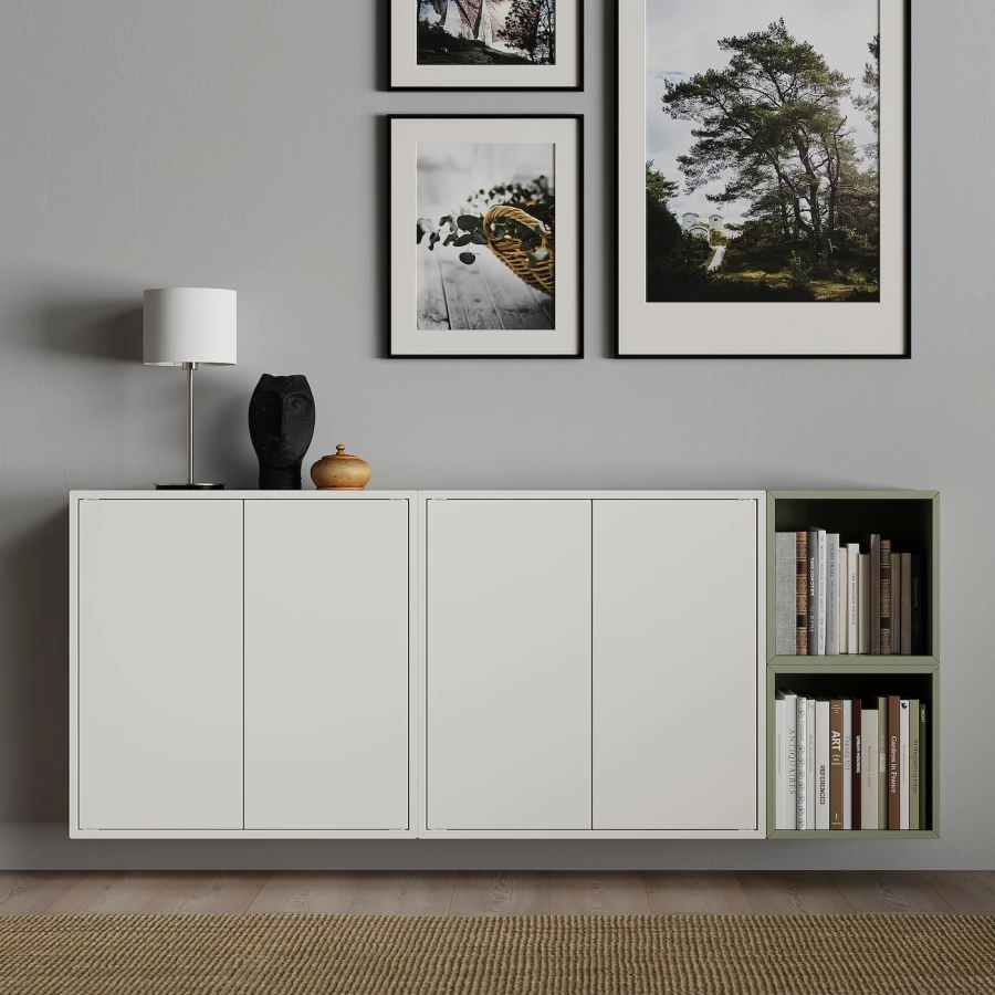 Шкаф - EKET IKEA/ ЭКЕТ ИКЕА, 70x35x70,белый (изображение №2)