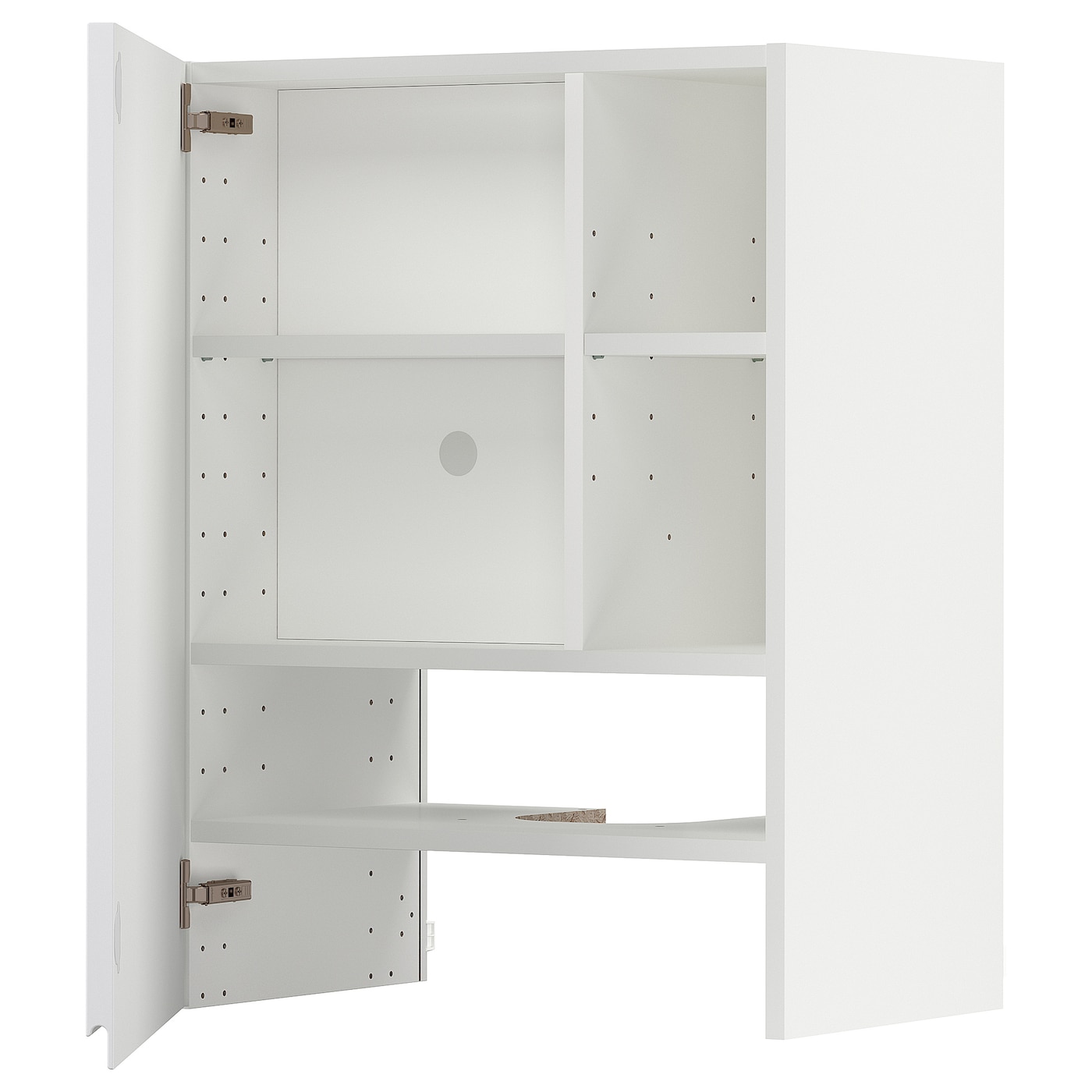 Навесной шкаф с полкой - METOD IKEA/ МЕТОД ИКЕА, 80х60 см, белый