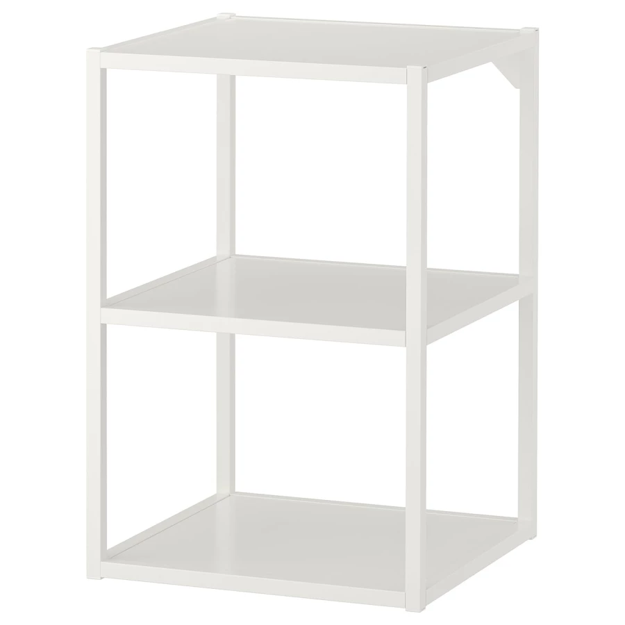 Стеллаж - IKEA ENHET/ЭНХЕТ ИКЕА, 40х40х60 см, белый (изображение №1)