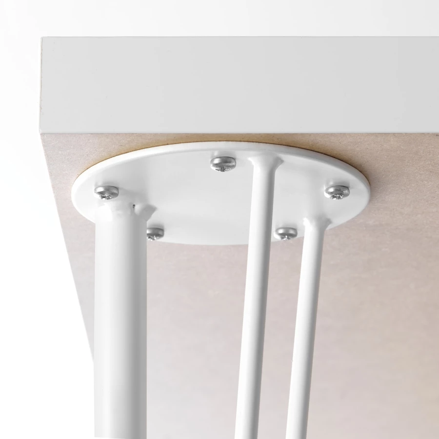 Ножка для стола - IKEA KRILLE, 70 см, белый, КРИЛЛЕ ИКЕА (изображение №6)