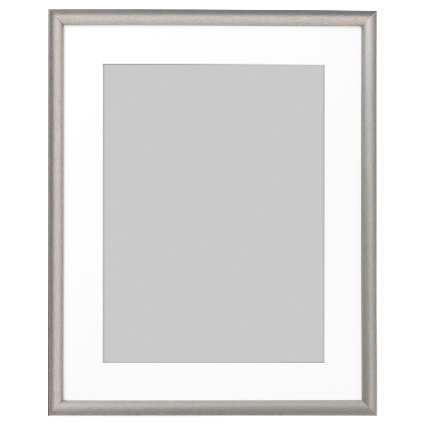 Рамка - IKEA SILVERHÖJDEN/SILVERHOJDEN, 40х50 см, серебряный цвет, СИЛВЕРХОЙДЕН ИКЕА