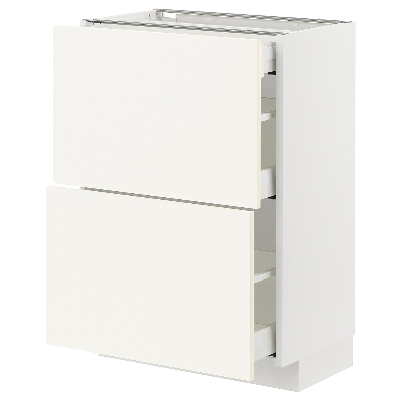 Напольный шкаф - METOD / MAXIMERA IKEA/ МЕТОД/ МАКСИМЕРА ИКЕА,  60х37 см, белый