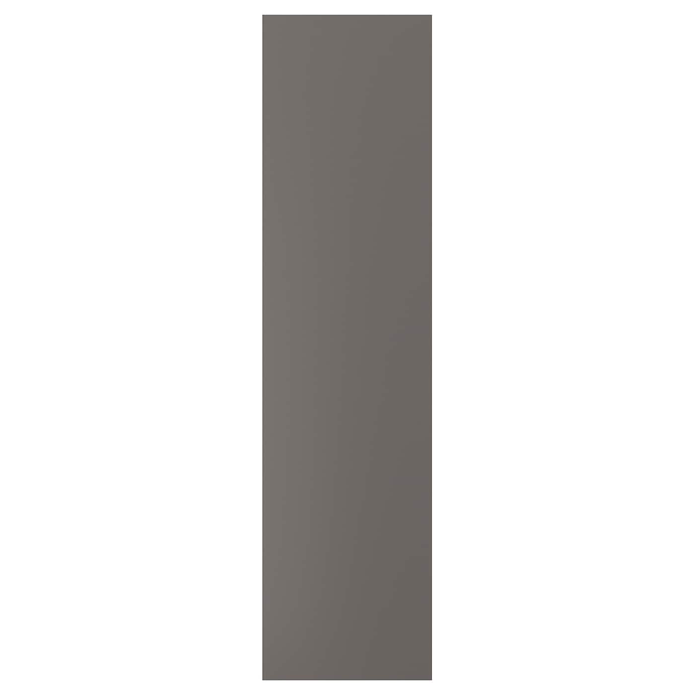 Дверь - FORSAND IKEA/ ФОРСАНД ИКЕА, 50х195 см,  серый