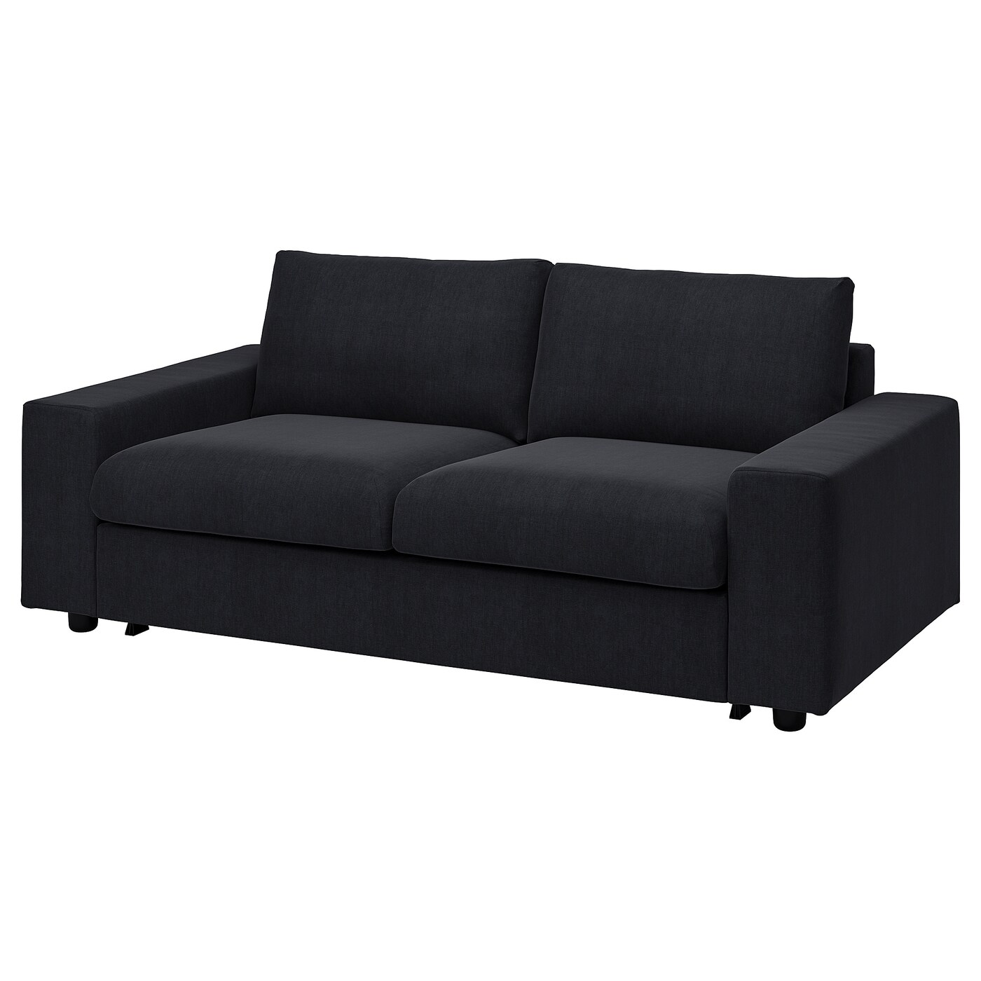 Чехол на 2-местный диван  - IKEA  VIMLE/ВИМЛЕ ИКЕА,  черный