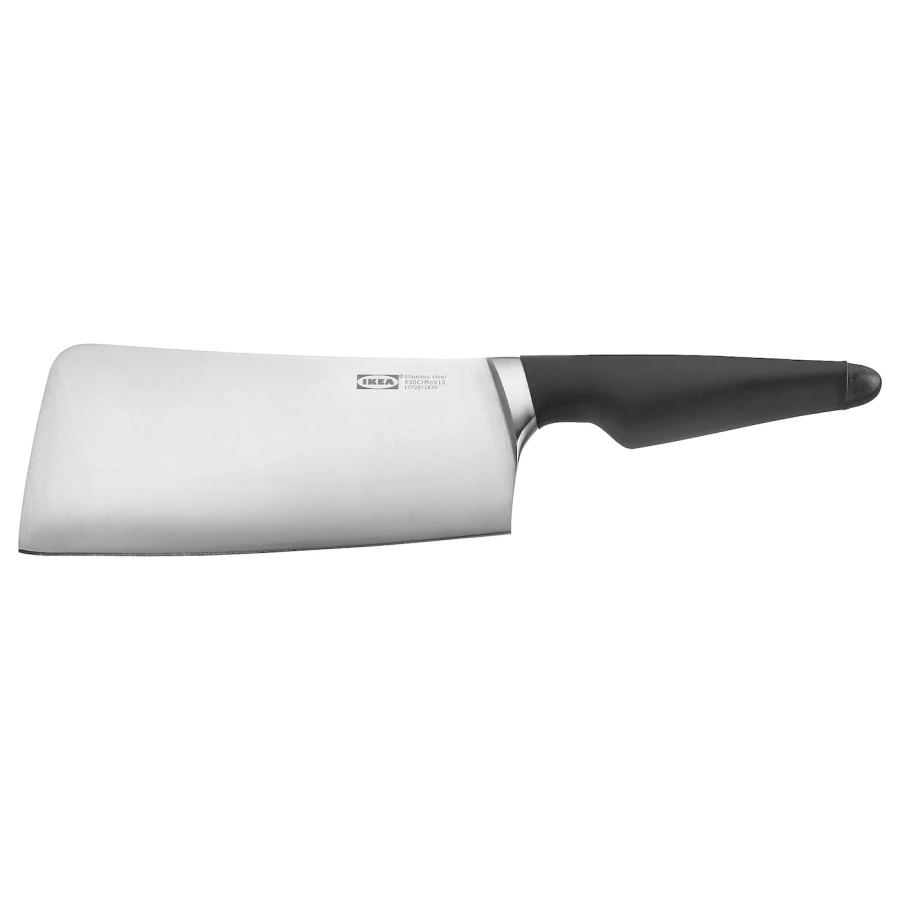 Нож - IKEA VÖRDA/VORDA, 33см, черный/серебристый, ВОРДА ИКЕА (изображение №1)