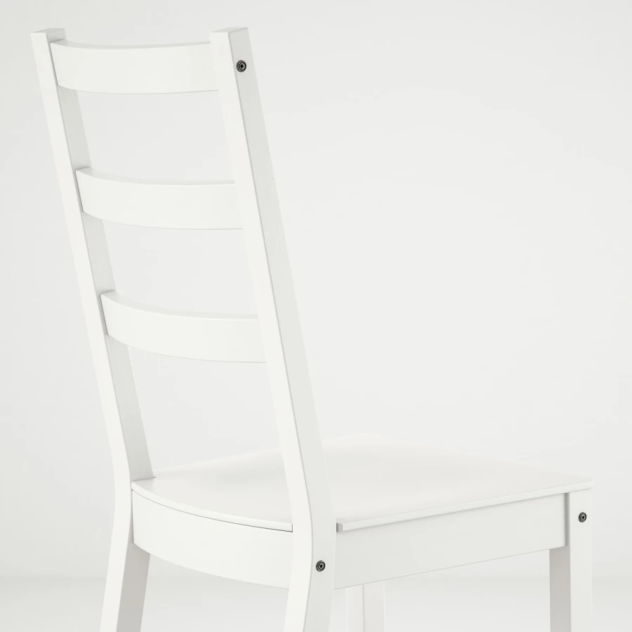 Обеденный комплект - NORDVIKEN/IKEA/ НОРДВИКЕН  ИКЕА, 105 см, белый (изображение №8)