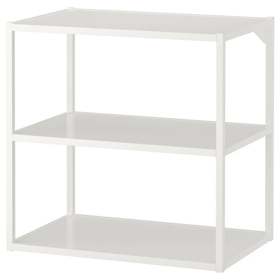 Стеллаж - IKEA ENHET/ ЭНХЕТ ИКЕА, 60х40х60 см, белый (изображение №1)