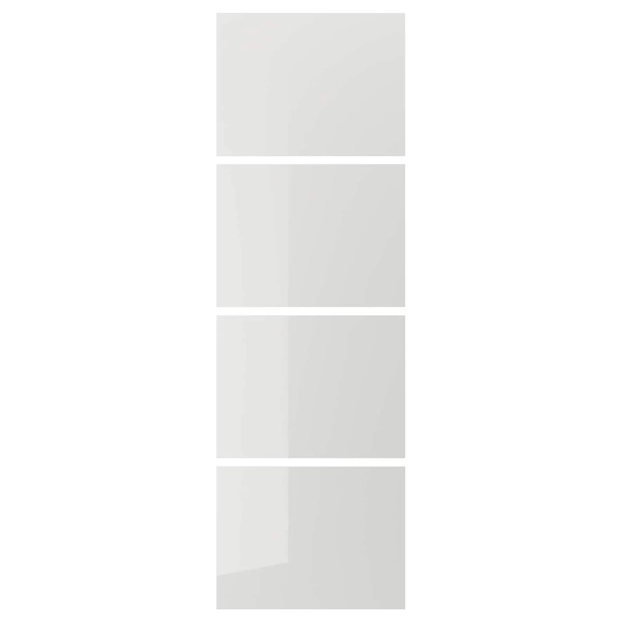 Панель - HOKKSUND  IKEA/ ХОККСУНД ИКЕА,  75x236 см, светло-серый (изображение №1)