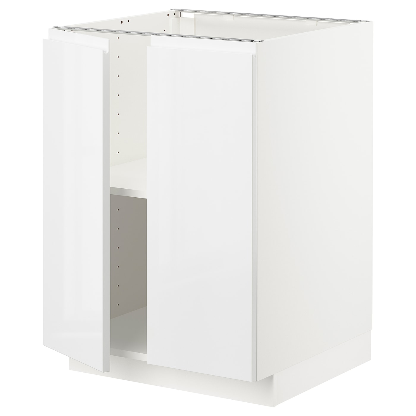 Напольный шкаф - IKEA METOD, 88x62x20см, белый, МЕТОД ИКЕА