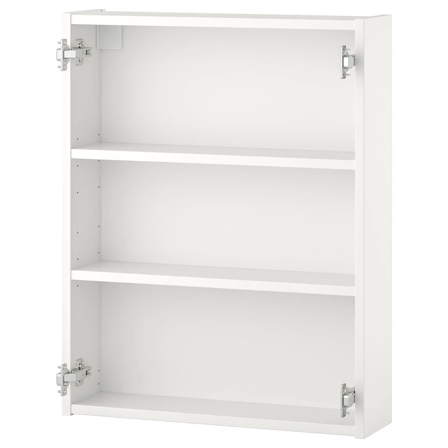 Каркас навесного шкафа для ванной комнаты - ENHET IKEA/ ЭНХЕТ ИКЕА, 60x15x75 см, белый (изображение №1)
