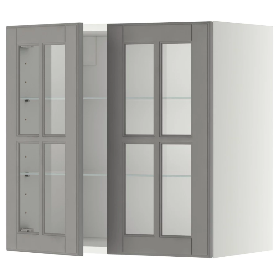 Шкаф- METOD IKEA/ МЕТОД ИКЕА, 60х60 см, серый/белый (изображение №1)