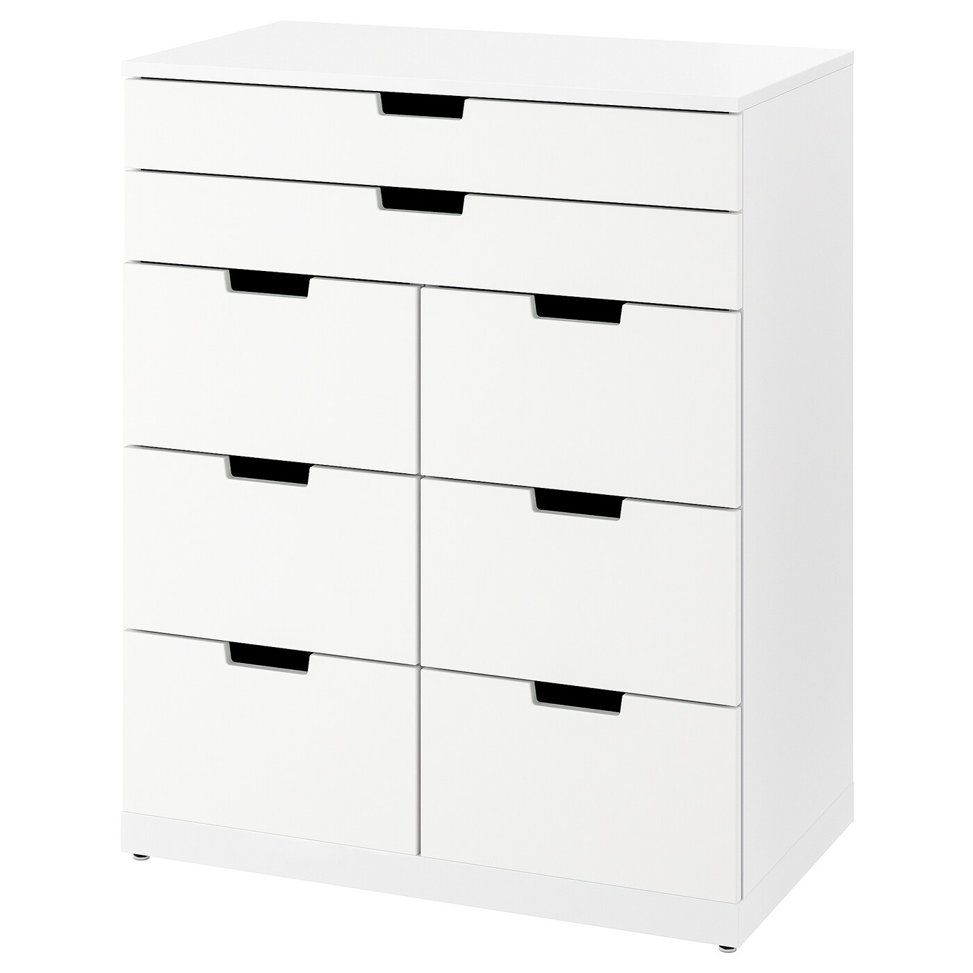 Комод - IKEA NORDLI/НОРДЛИ ИКЕА, 47х99х80 см, белый