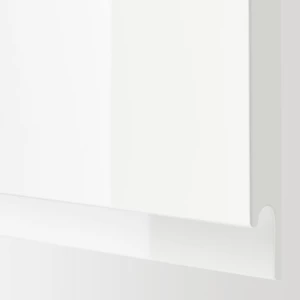 Второе фото. Дверца (левая), 2 шт. - IKEA VOXTORP, 80х25 см, белый, ВОКСТОРП ИКЕА