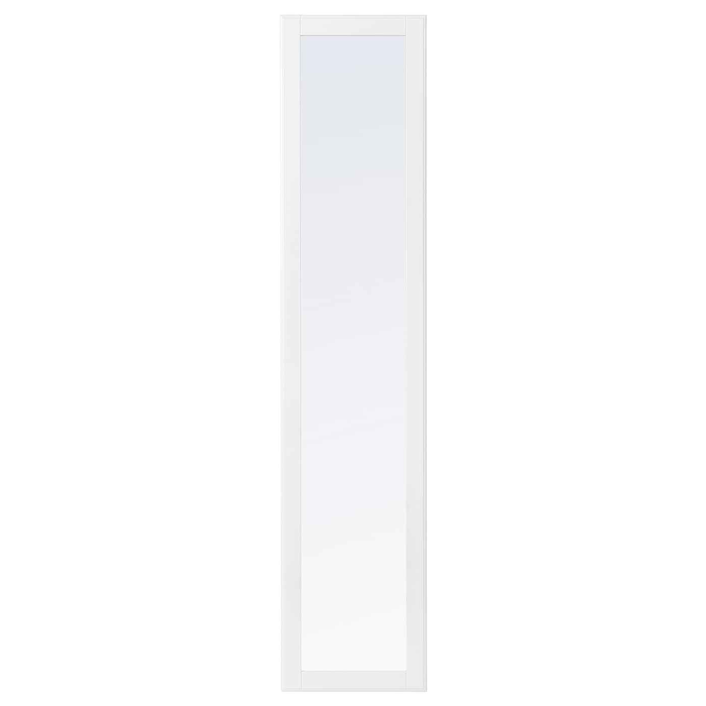 Дверь с петлями - TYSSEDAL  IKEA/  ТИССЕДАЛЬ ИКЕА, 229х50 см,  прозрачный