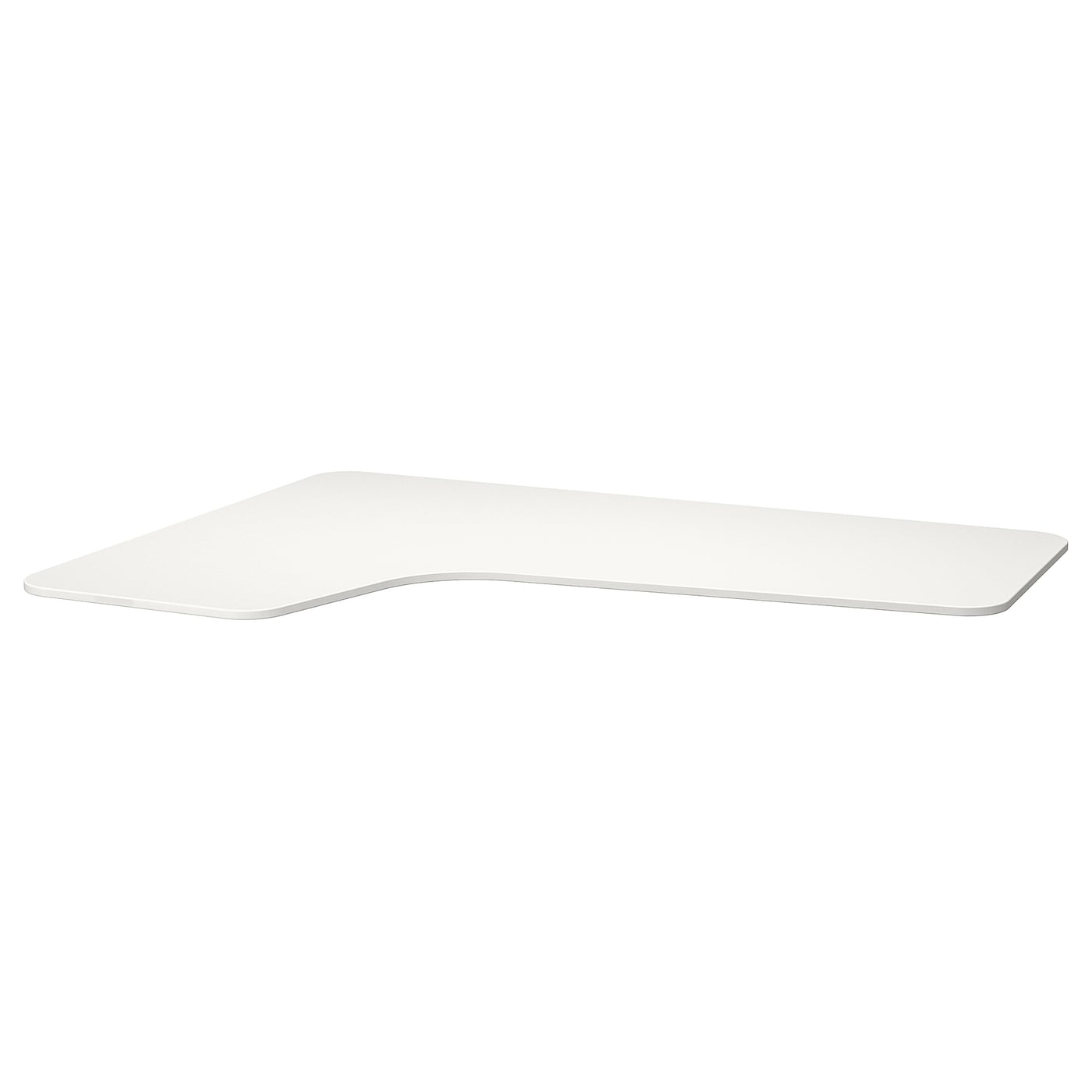 Левая угловая столешница - IKEA BEKANT/БЕКАНТ ИКЕА, 160х110х1,6 см, белый