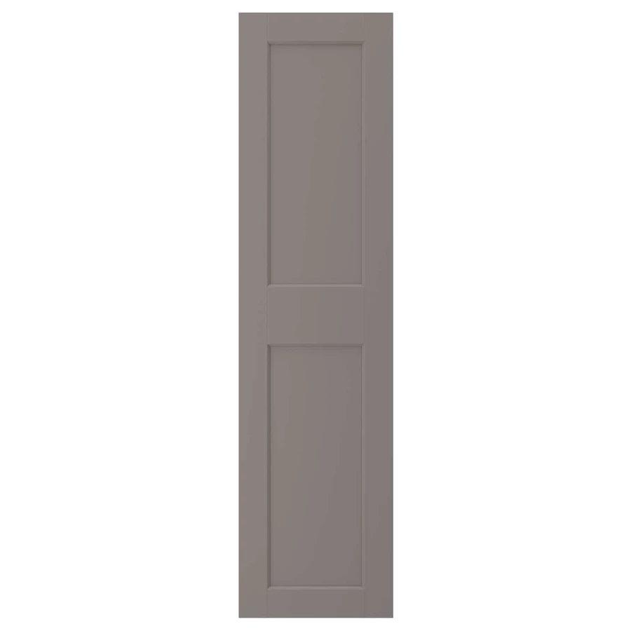 Дверца с петлями - GRIMO  IKEA/ ГРИМО ИКЕА, 195х50 см, серый (изображение №1)