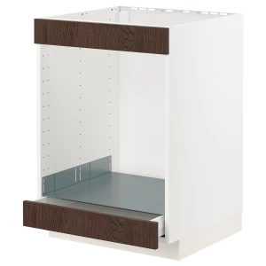 Шкаф для встроенной техники - IKEA METOD MAXIMERA, 88x62x60см, белый, МЕТОД МАКСИМЕРА ИКЕА