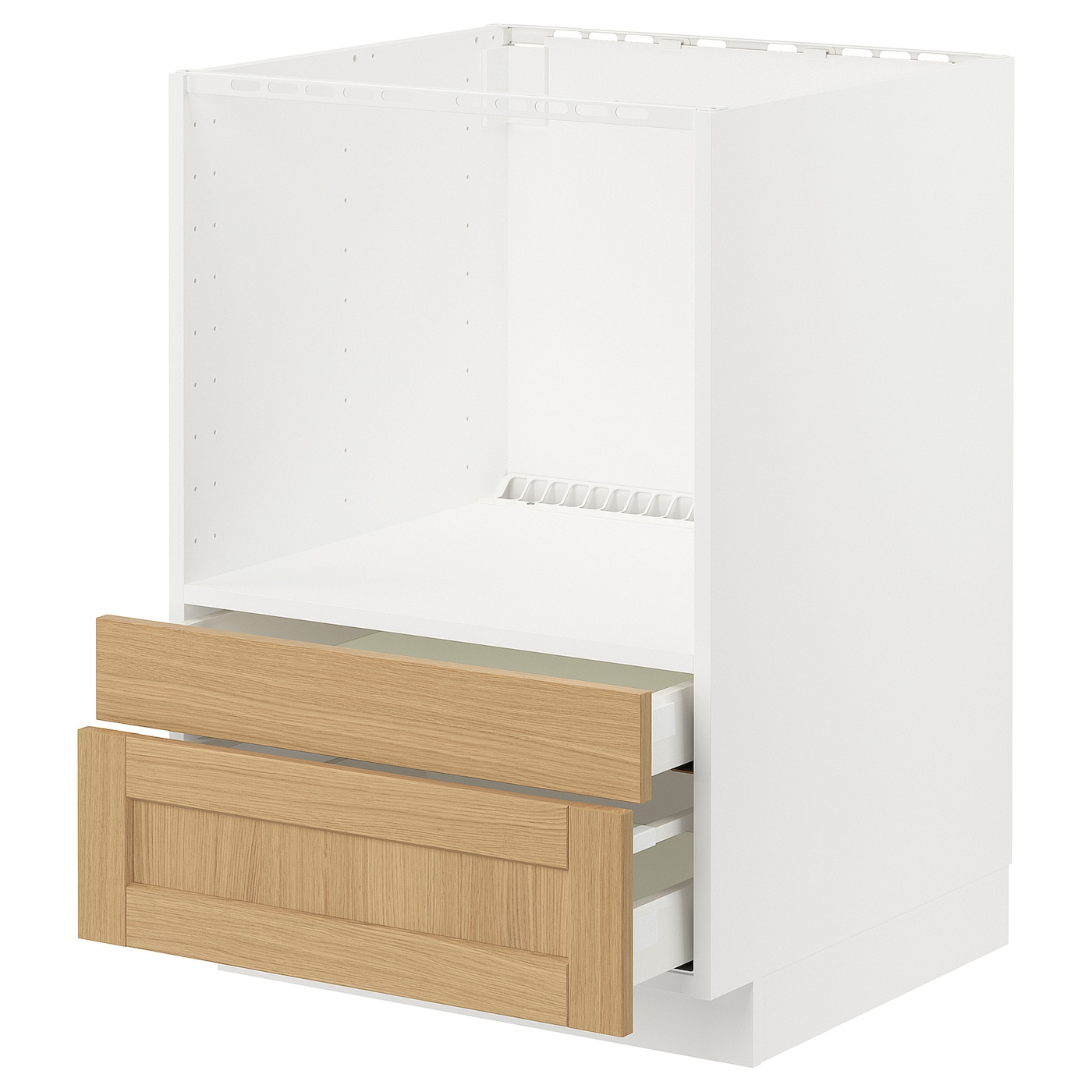 Шкаф для встроенной техники - IKEA METOD MAXIMERA, белый, МЕТОД МАКСИМЕРА ИКЕА
