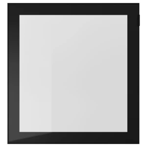 Дверца - GLASSVIK IKEA/ ГЛАССВИК ИКЕА, 60x64 см, черный
