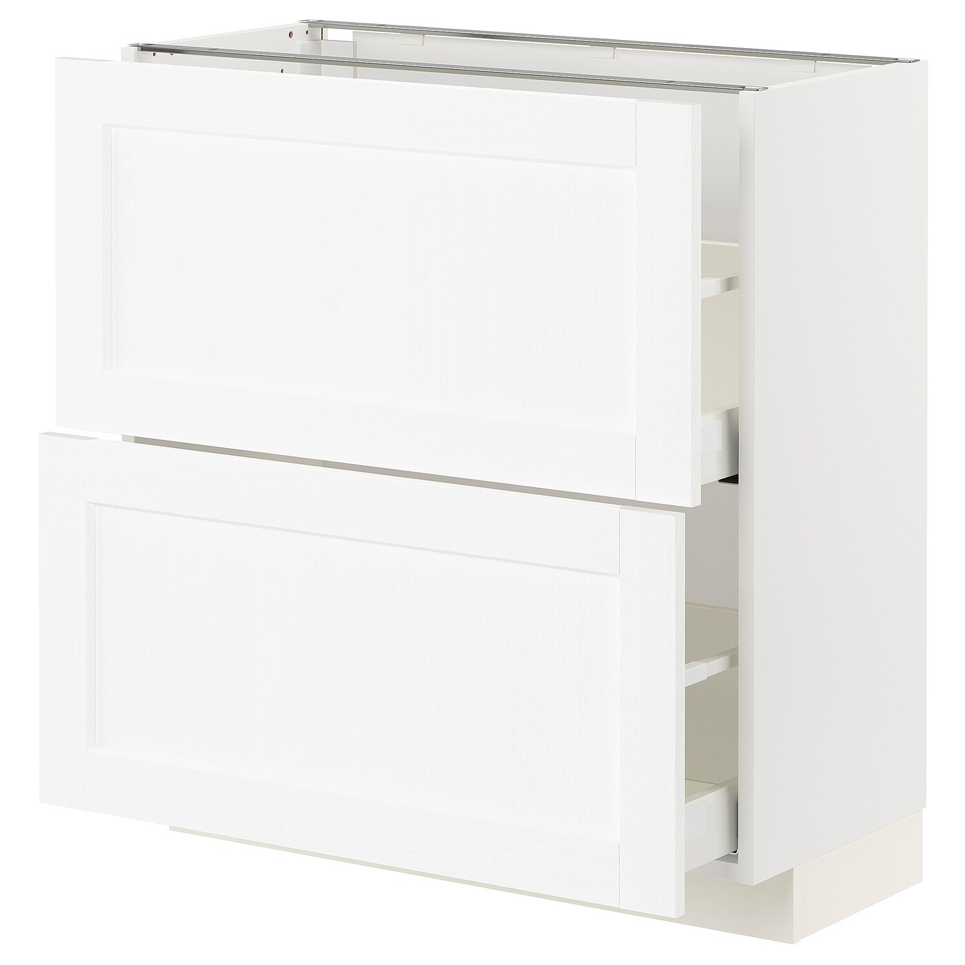 Напольный шкаф - IKEA METOD MAXIMERA, 88x39,5x80см, белый, МЕТОД МАКСИМЕРА ИКЕА