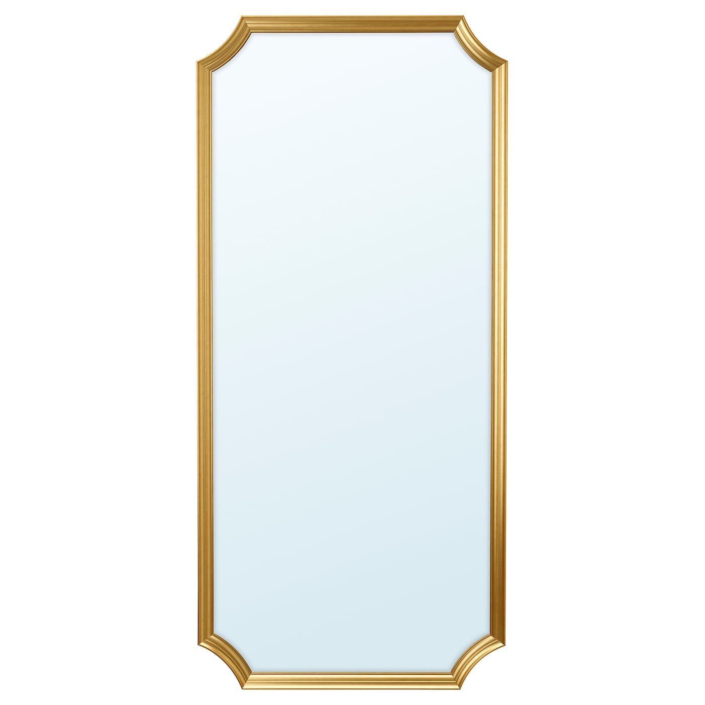 Зеркало - SVANSELE  IKEA/ СВАНСЕЛЕ ИКЕА, 73х158 см,  золотистый