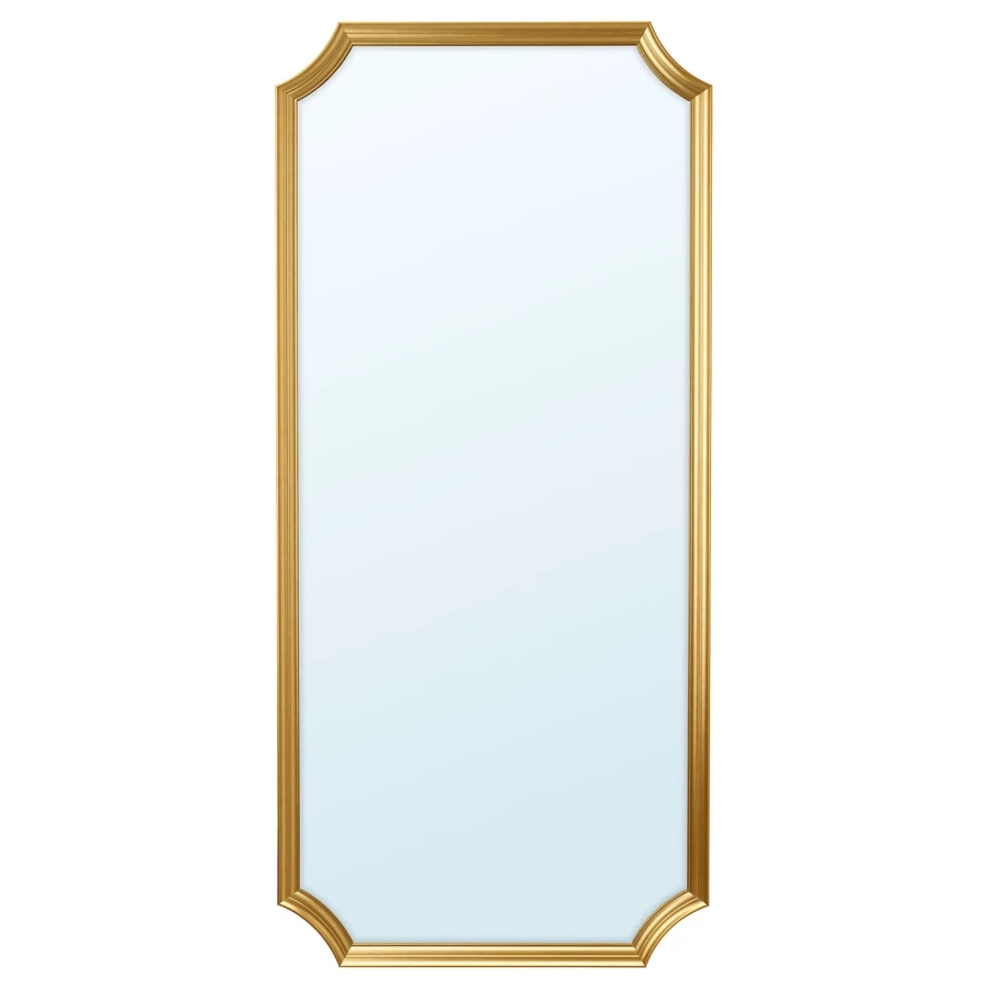 Зеркало - SVANSELE  IKEA/ СВАНСЕЛЕ ИКЕА, 73х158 см,  золотистый (изображение №1)