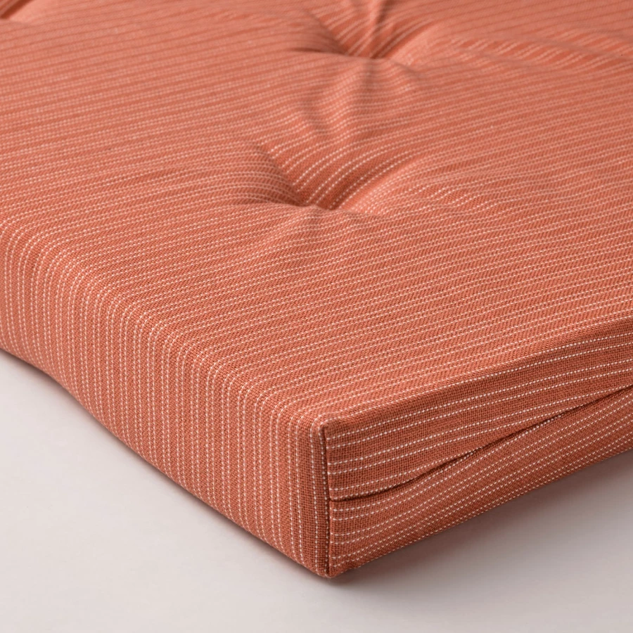 Подушка на стул - JUSTINA IKEA/ ЮСТИНА ИКЕА, 40 см, оранжевый (изображение №3)