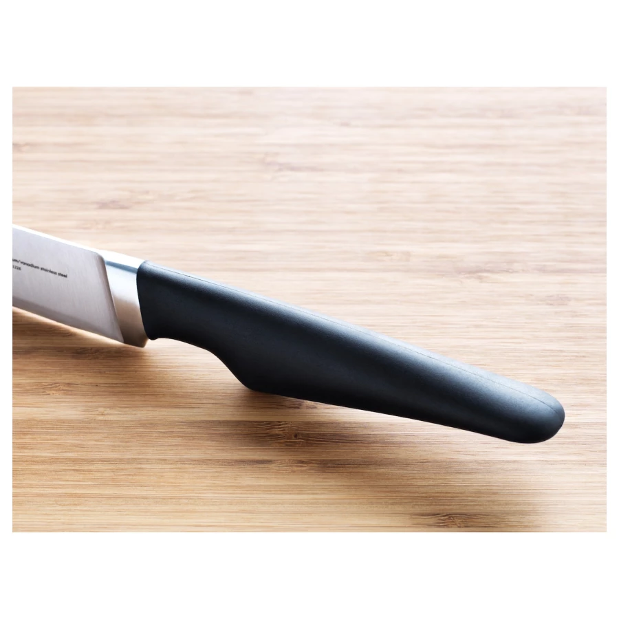 Нож для филе - IKEA VÖRDA/VORDA, 32см, черный/серебристый, ВОРДА ИКЕА (изображение №4)
