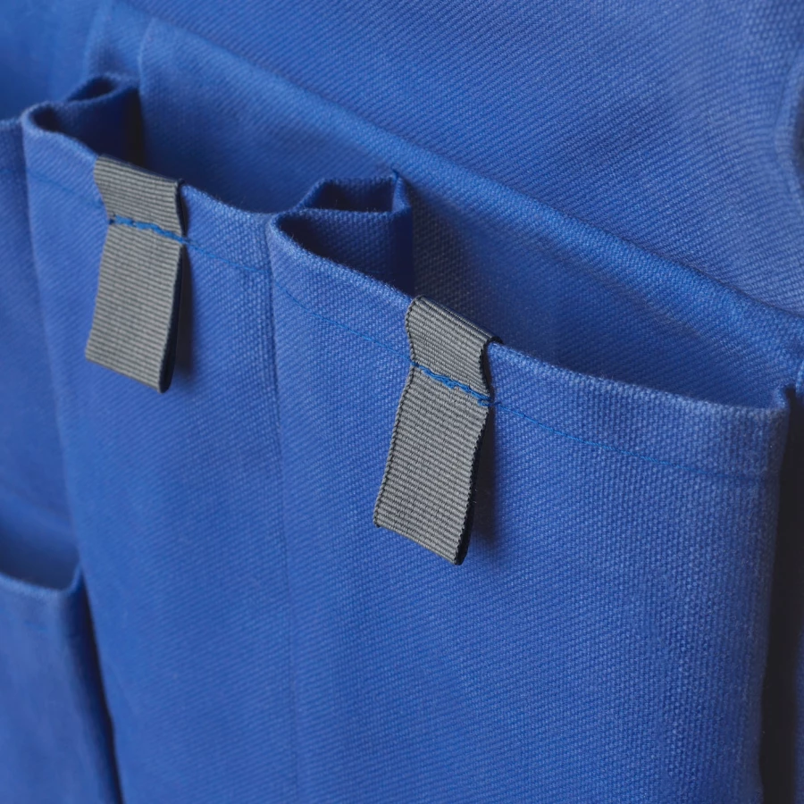 Карман для кровати - MÖJLIGHET / MОJLIGHET IKEA/ МЁЙЛИГХЕТ ИКЕА, 75x27 см, синий (изображение №5)