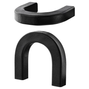 Ручка-скоба - IKEA BORGHAMN, 4 см, черный, БОРГХАМН ИКЕА