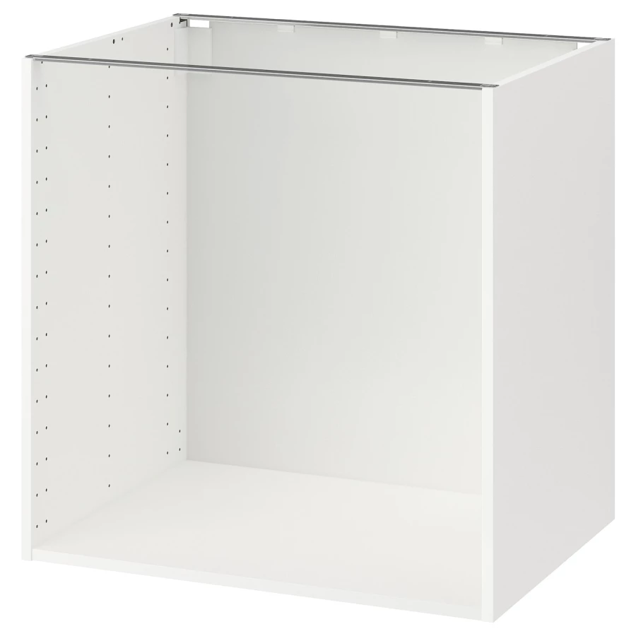 Каркас напольного шкафа - IKEA METOD, 80x60x80 см, белый МЕТОД ИКЕА (изображение №1)