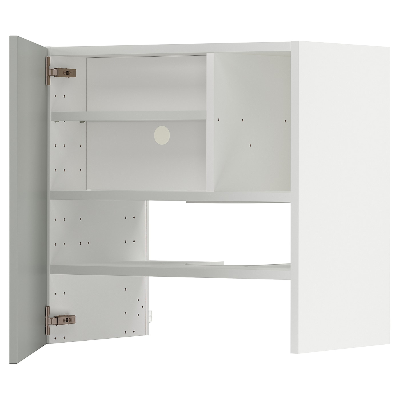 Шкаф - METOD IKEA/ МЕТОД ИКЕА,  60х60 см, белый/серый