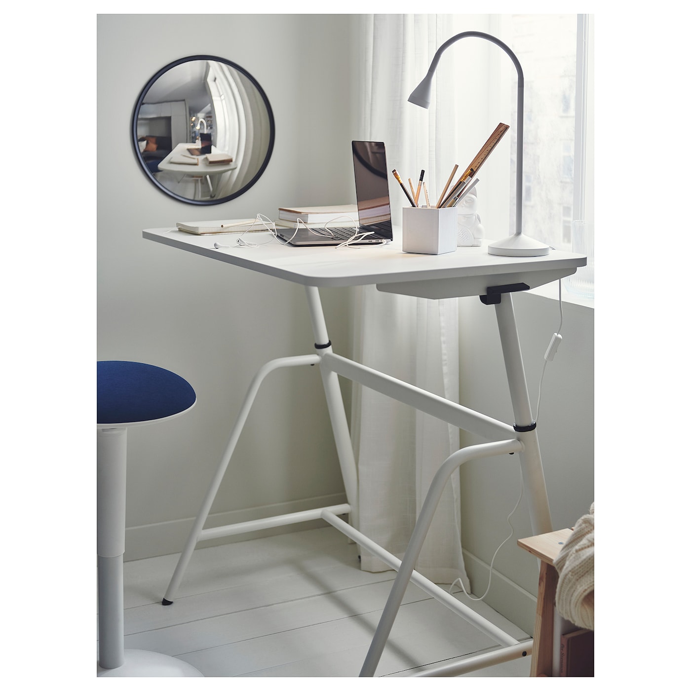 Стол регулируемый по высоте - IKEA GLADHÖJDEN/GLADHOJDEN, 100х60