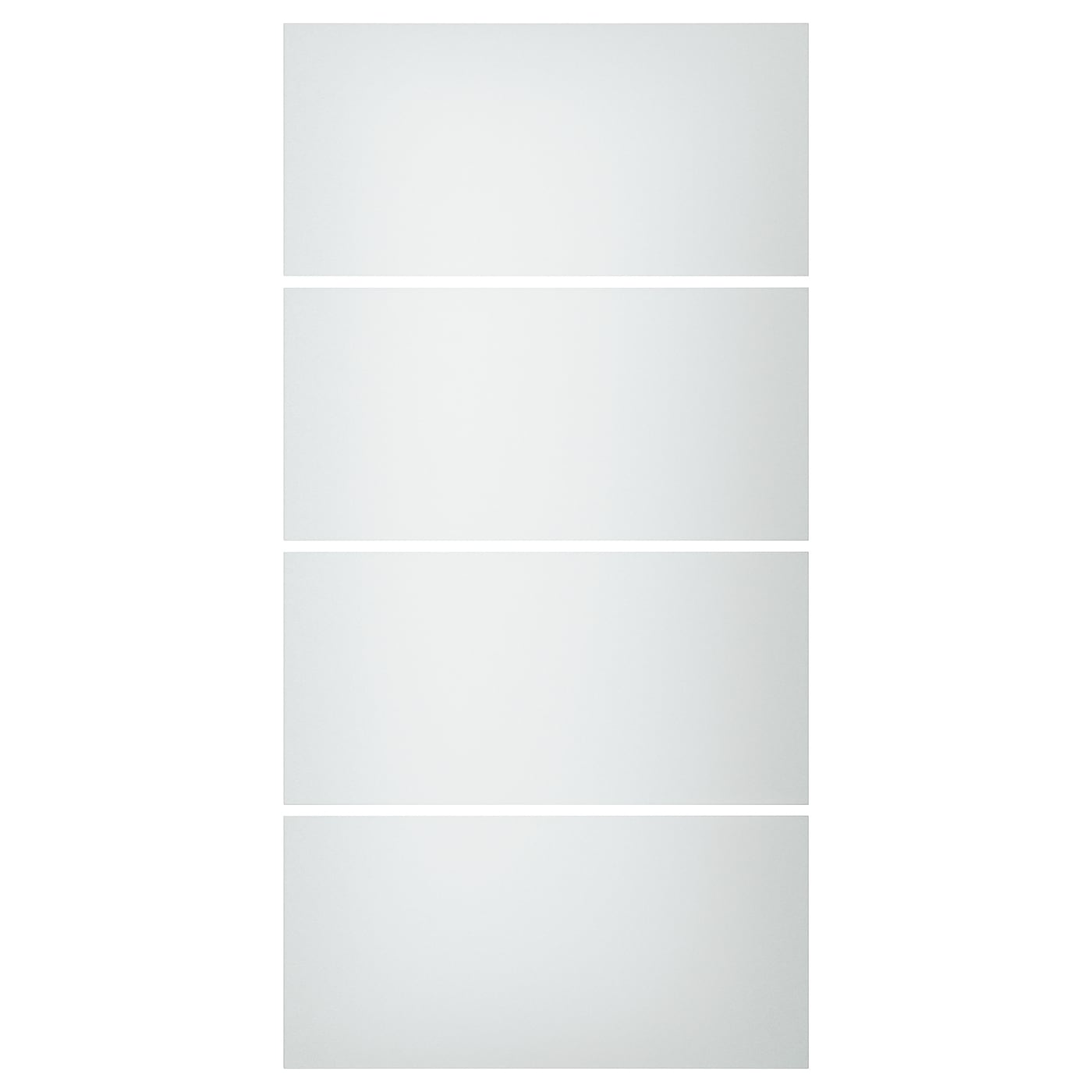 Стеклянная панель - SVARTISDAL IKEA/ СВАРТИСДАЛЬ ИКЕА,  100x201 см, серый
