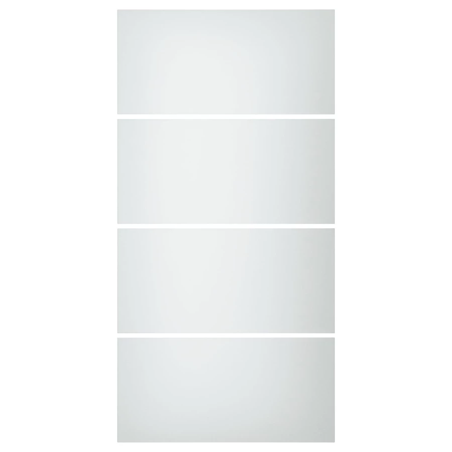 Стеклянная панель - SVARTISDAL IKEA/ СВАРТИСДАЛЬ ИКЕА,  100x201 см, серый (изображение №1)