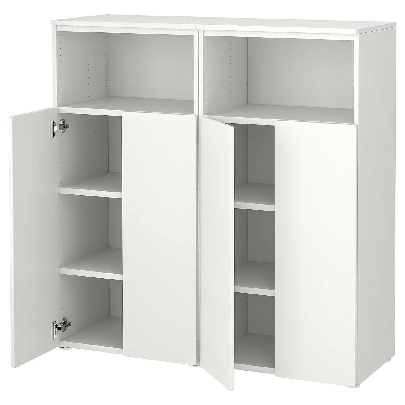 Шкаф - PLATSA/ SMÅSTAD / SMАSTAD  IKEA/ ПЛАТСА/СМОСТАД  ИКЕА, 120х42х123 см, белый