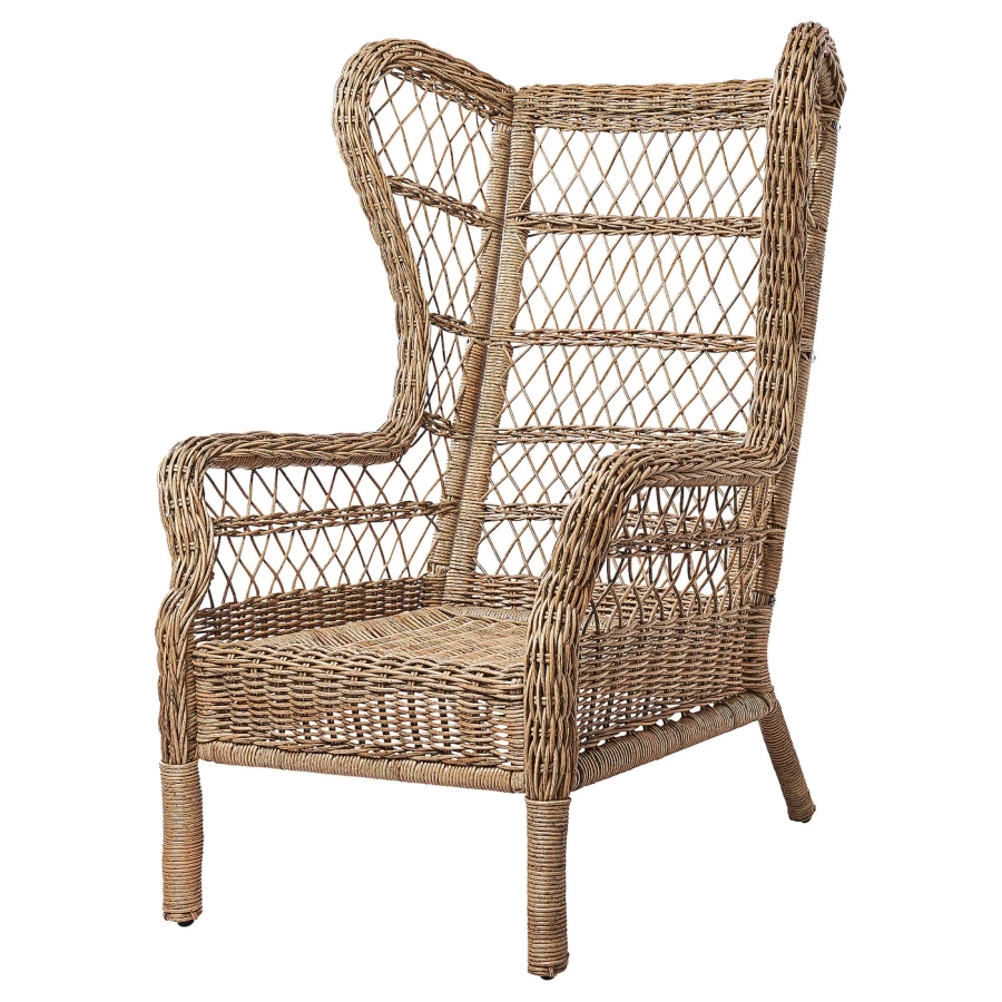 Садовое кресло - IKEA RISHOLMEN, 80x67x68см, светло-коричневый, РИСХОЛЬМЕН ИКЕА (изображение №1)