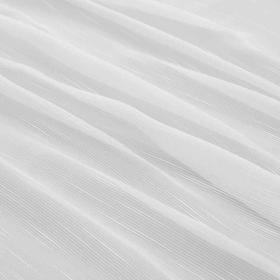 Тюль, 2 шт. - IKEA GJERTRUD, 300х145 см, белый, ГЕРТРУД ИКЕА (изображение №2)