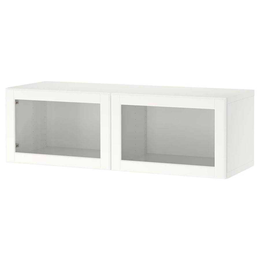 Навесной шкаф - IKEA BESTÅ/BESTA, 120x43x38 см, белый, БЕСТО ИКЕА (изображение №1)